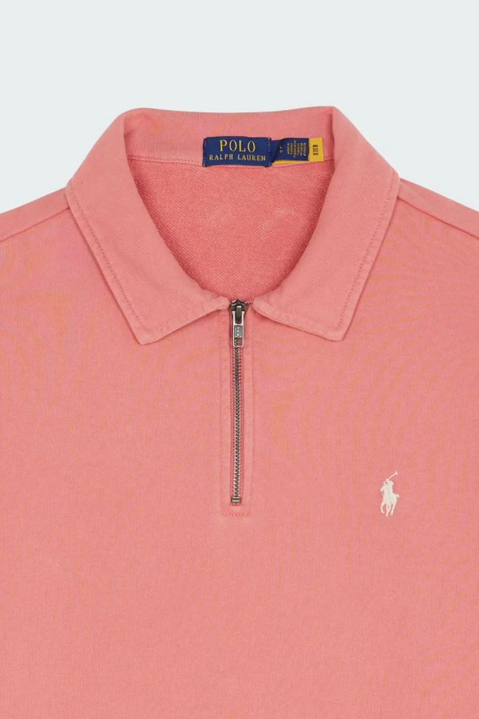 Loopback Fleece Quarter-Zip Sweatshirt - Sweatshirt | Rose