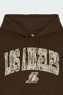 LOS ANGELES - Hoodie | Marron