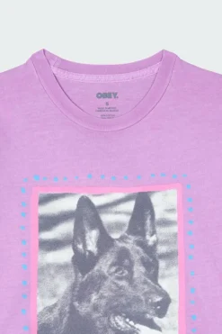 LOVE DOG MLP MULBERRY PUR - T-shirt manches courtes | Violet