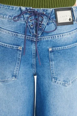 LOW RISE WIDE LE - Jean | Bleu