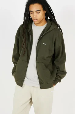 LOWERCASE PIGMENT - Hoodie zippé | Vert