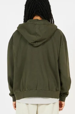 LOWERCASE PIGMENT - Hoodie zippé | Vert