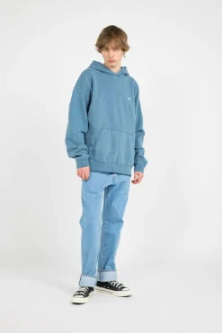 LOWERCASE PIGMENT HOOD - Hoodie | Bleu