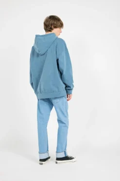 LOWERCASE PIGMENT HOOD - Hoodie | Bleu