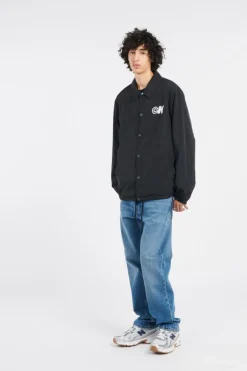 LS NYLON CK GRAPHIC - Coupe-vent | Noir