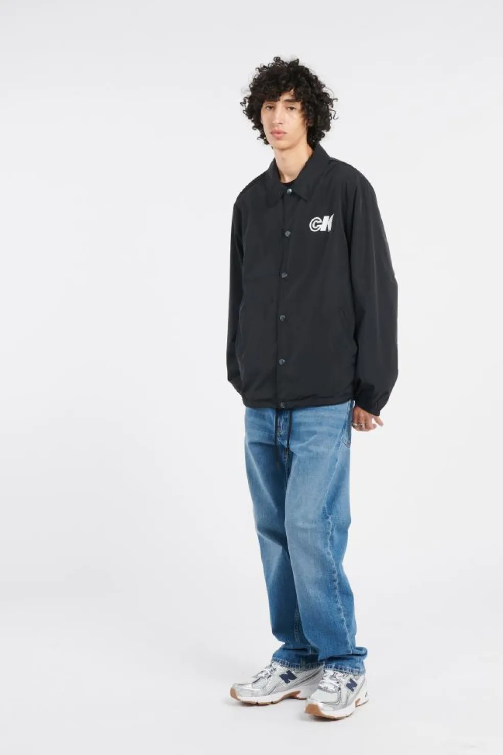 LS NYLON CK GRAPHIC - Coupe-vent | Noir