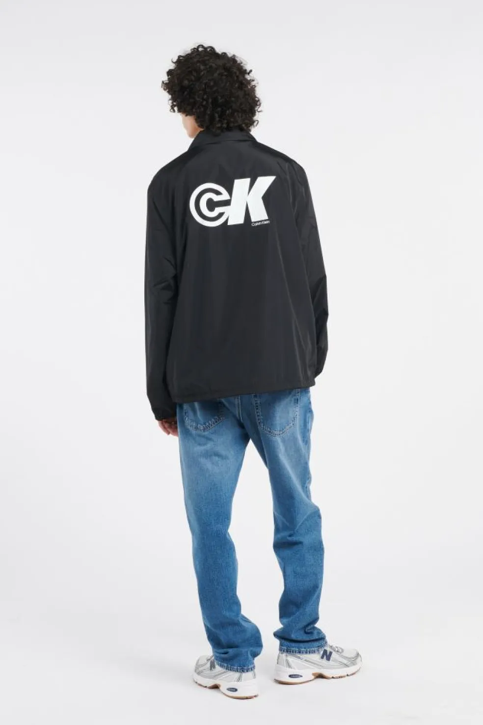 LS NYLON CK GRAPHIC - Coupe-vent | Noir