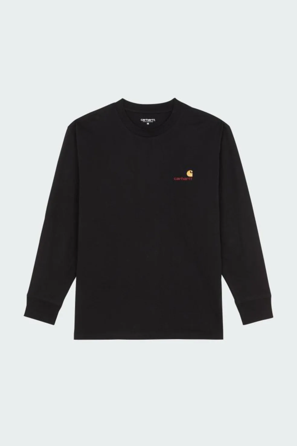 L/S American Script T-Shirt - T-shirt | Noir