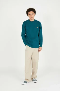 L/S American Script T-Shirt - T-shirt | Vert