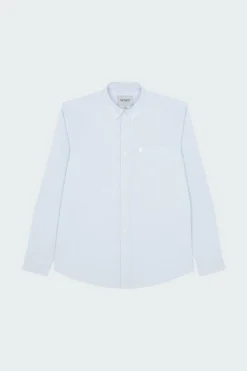 L/S C-Logo - Chemise | Bleu