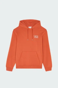 LS EU 350TERRY CALVI - Hoodie | Orange