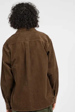 L/S FLINT - Sur-Chemise | Marron