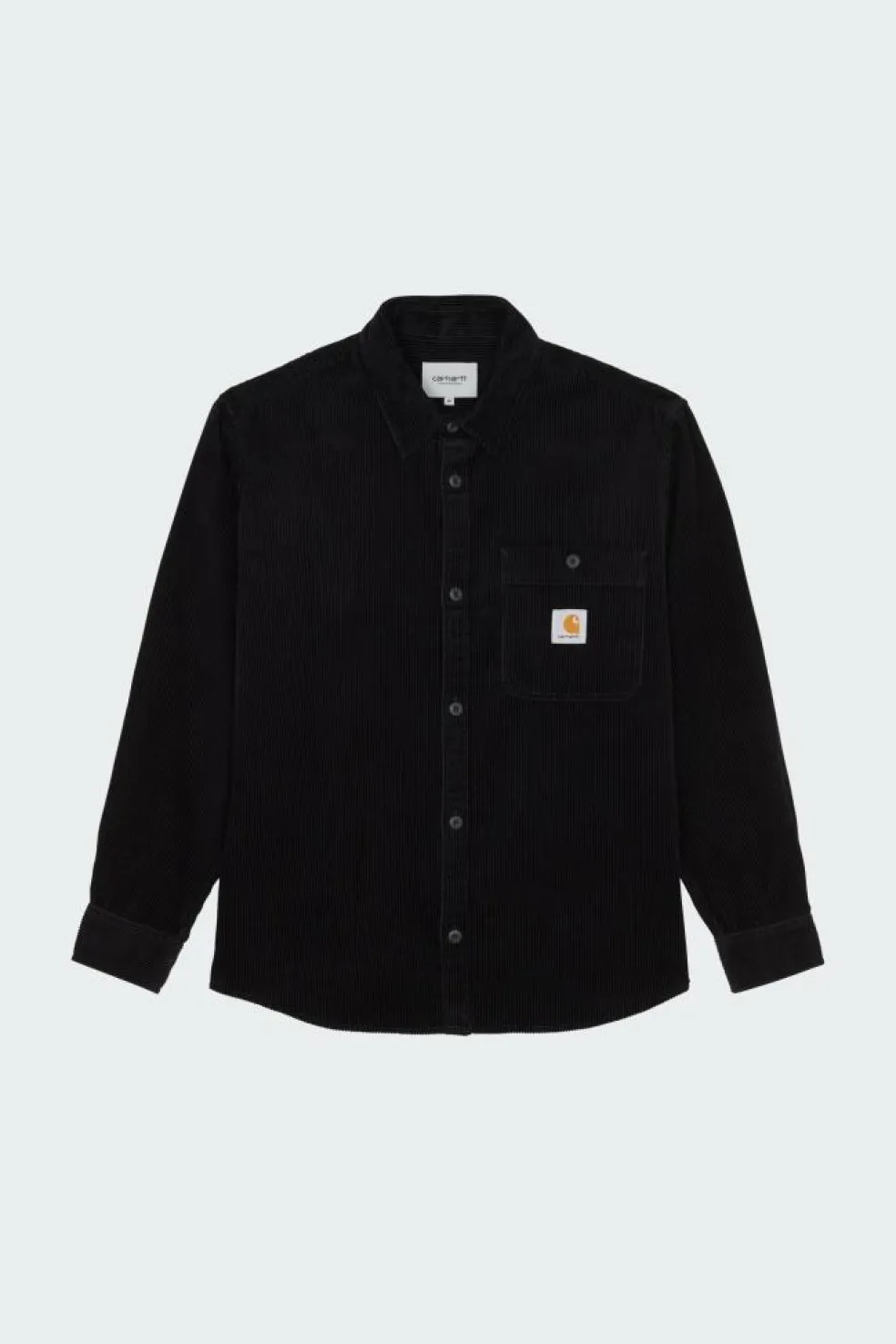 L/S FLINT - Sur-Chemise | Noir