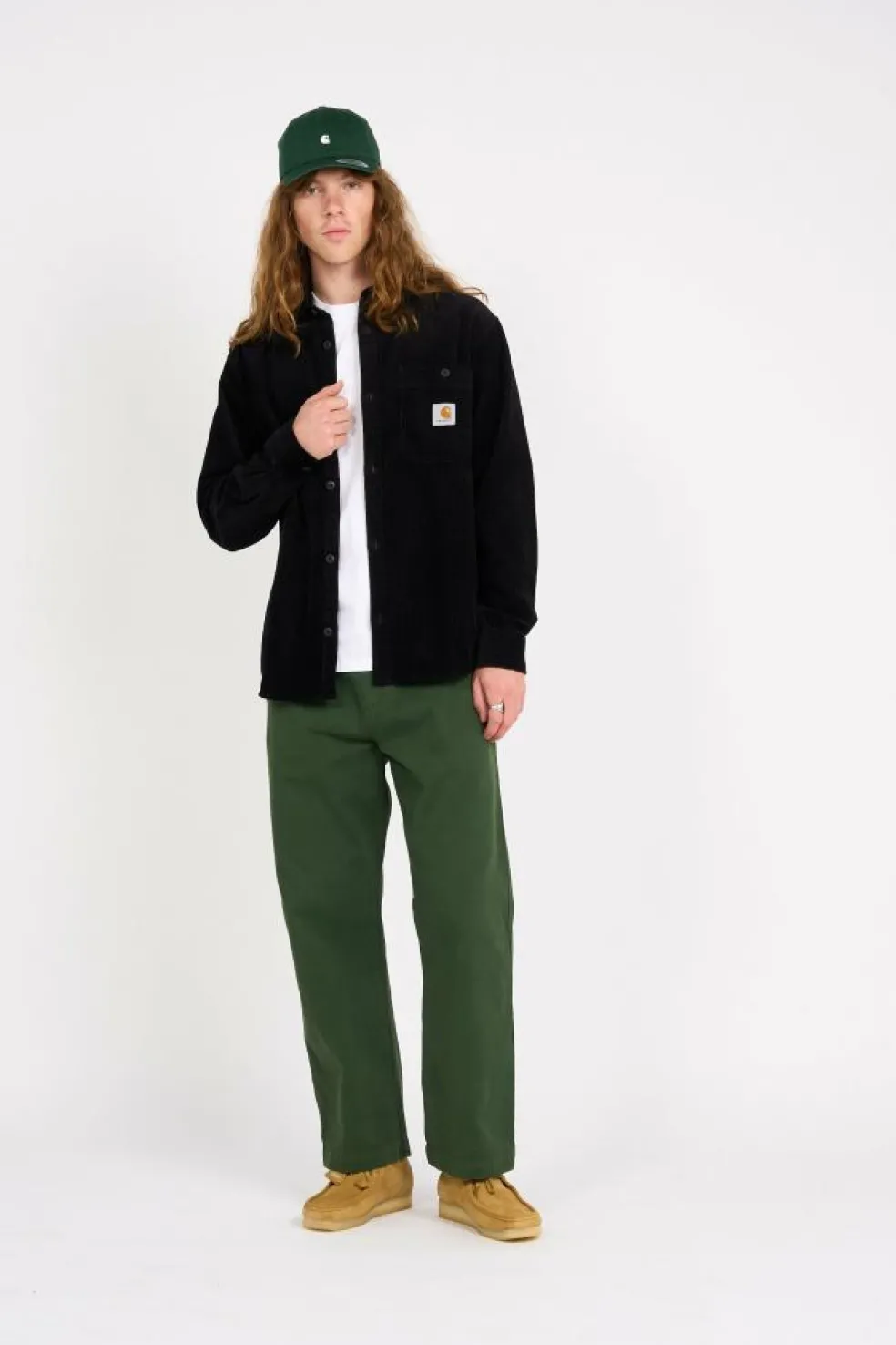 L/S FLINT - Sur-Chemise | Noir