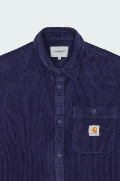 L/S FLINT - Sur-Chemise | Violet