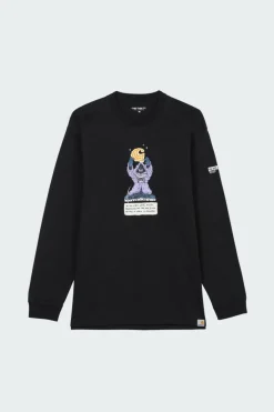 L/S KOGANCULT LEVEL T-SHIRT - Sweat | Noir