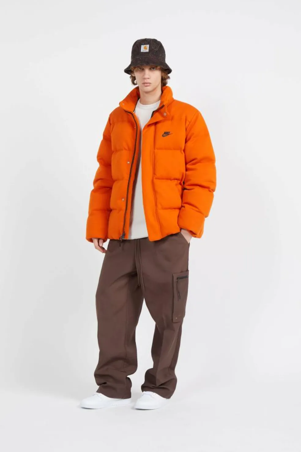 M NK TCH TF - doudoune | Orange