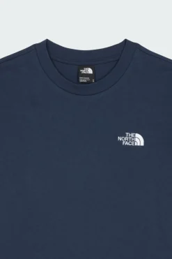 M SS ESSENTIAL OVERSIZE TEE - T-shirt | Bleu