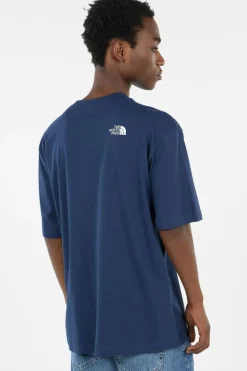 M SS ESSENTIAL OVERSIZE TEE - T-shirt | Bleu