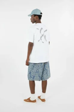 MACRAME DENIM - Short | Bleu