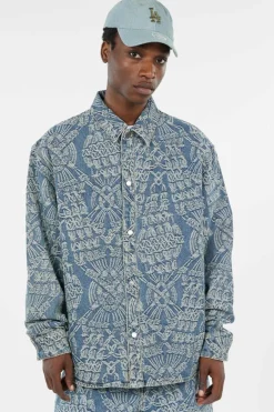 MACRAME RAHUL - Veste en jean | Bleu