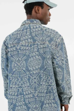 MACRAME RAHUL - Veste en jean | Bleu