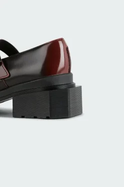 Maybole Mj Black+Cherry Red Arcadia - Mocassins | Rouge