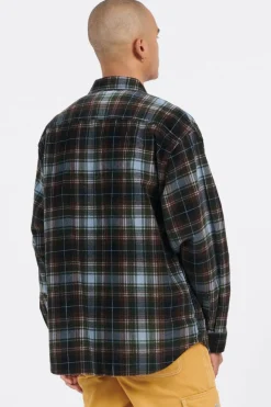 MAYHILL LS WOVEN BLACK/BLUE MIRA - Chemise | Multicolore