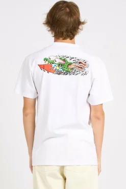 Meek Concrete Slasher T-Shirt - T-shirt | Blanc