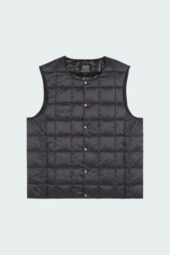 MENS CREW NECK BUTTON DOWN VEST - Veste | Bleu