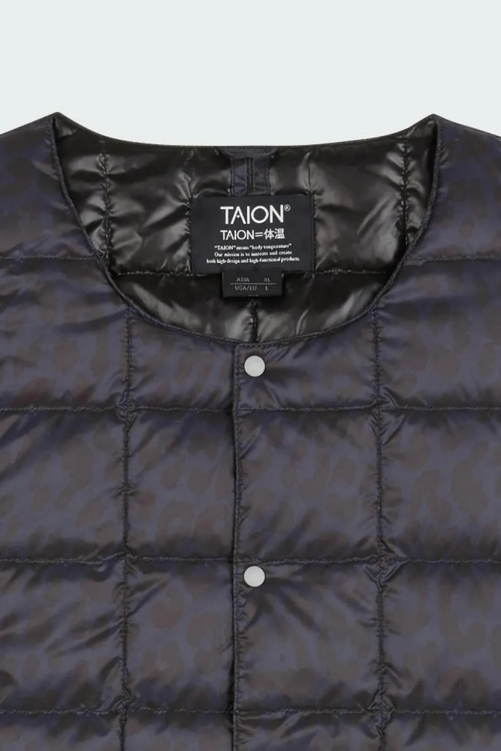 MENS CREW NECK BUTTON DOWN VEST - Veste | Bleu