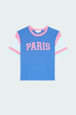 MERISIERS PARIS VARSITY - T-shirt | Bleu