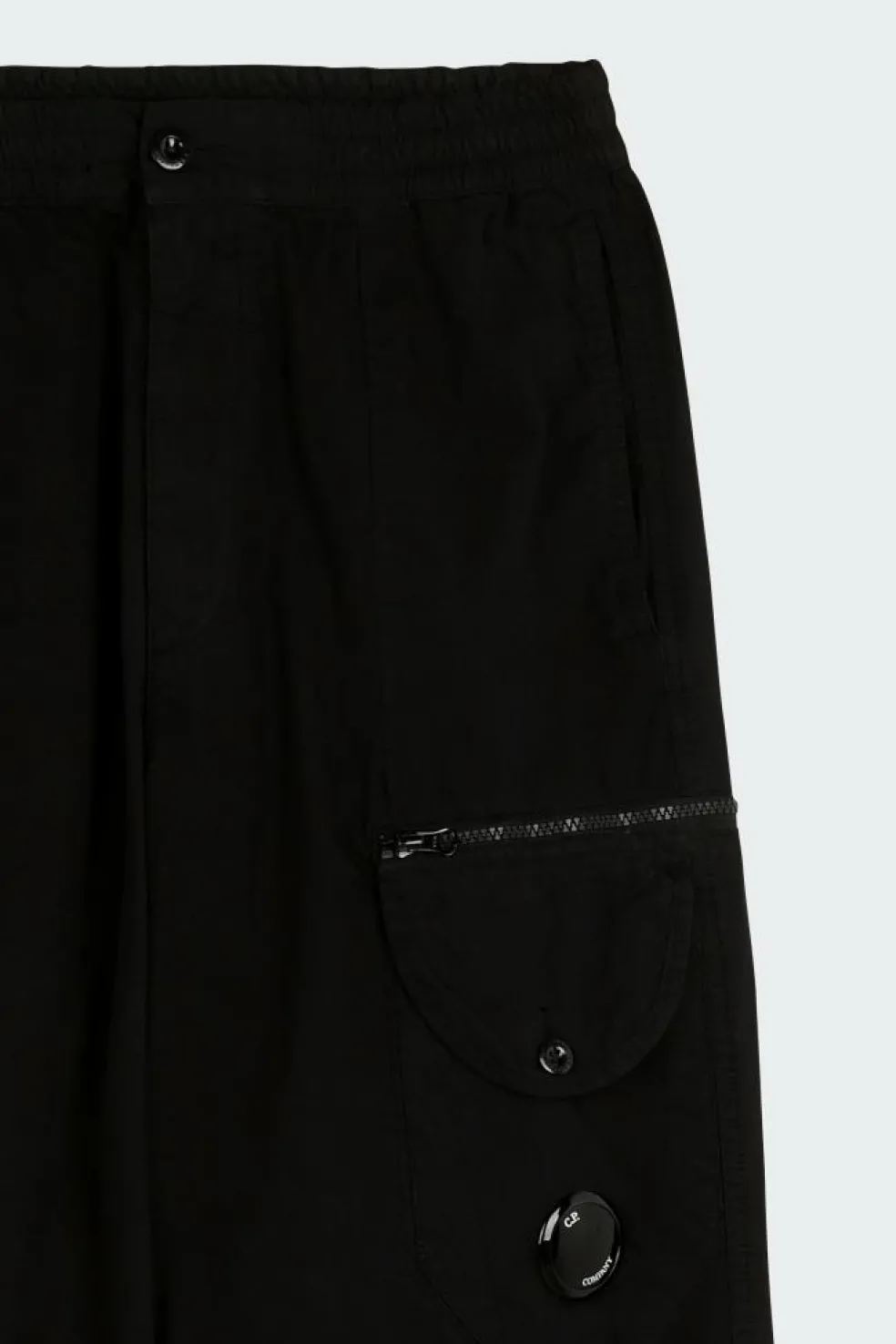 MICROREPS BOXY CARGO LENS PANTS - Pantalon | Noir