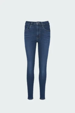 MILE HIGH SUPER SKINNY - Jean skinny taille haute | Bleu