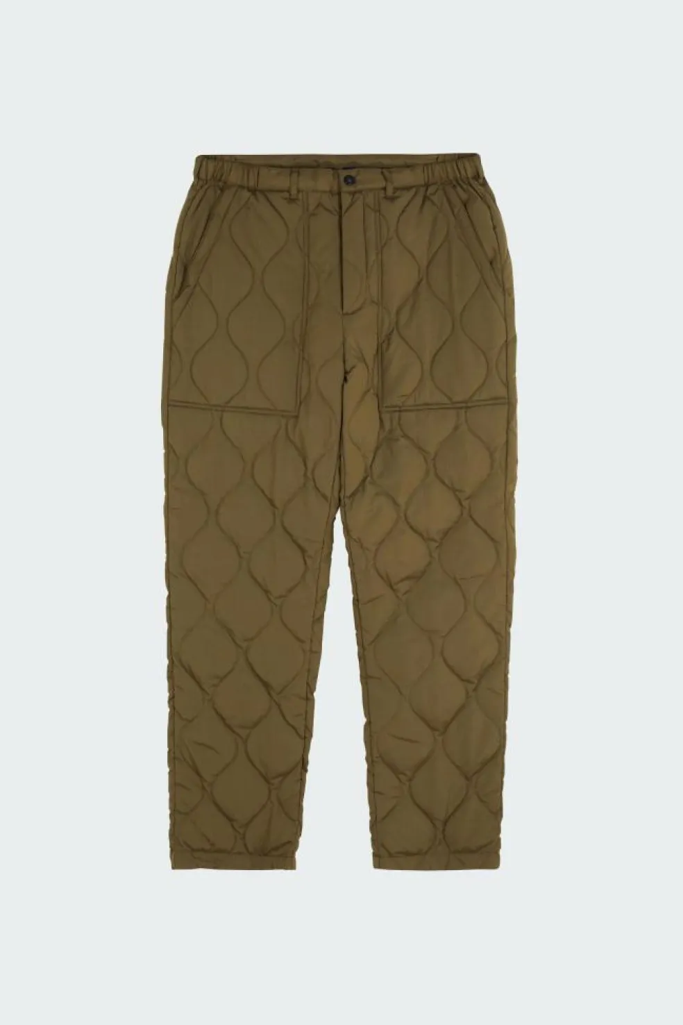 MILITARY NARROW DOWN PANTS - Pantalon | Kaki