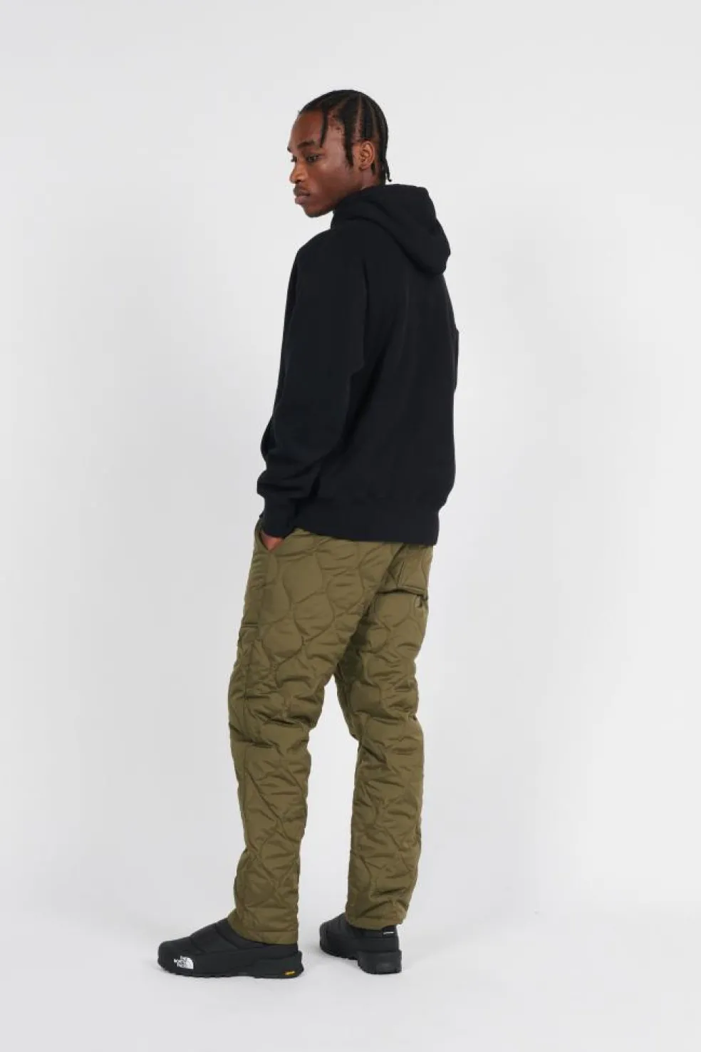 MILITARY NARROW DOWN PANTS - Pantalon | Kaki