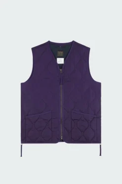 MILITARY ZIP V-NECK - Doudoune | Violet