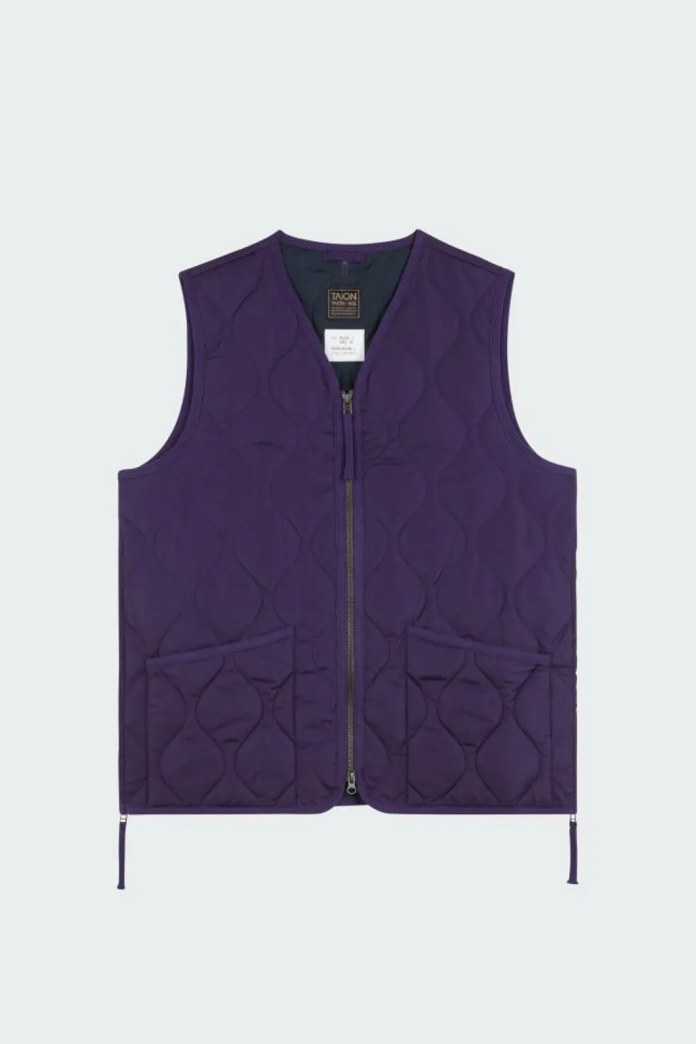 MILITARY ZIP V-NECK - Doudoune | Violet