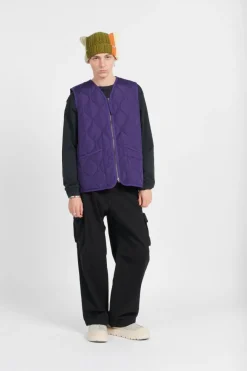 MILITARY ZIP V-NECK - Doudoune | Violet