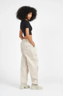 MINA PARACHUTE SIG SILVER - Pantalon | Gris