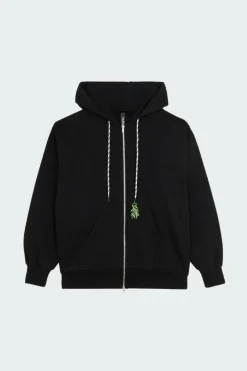 MINI ALIEN ZIP - Hoodie zippé | Noir