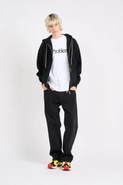 MINI ALIEN ZIP - Hoodie zippé | Noir