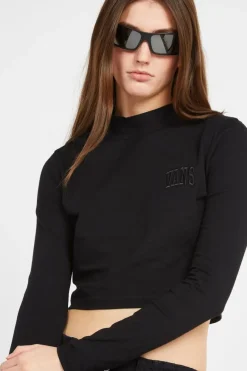Mini Mock Neck - Top | Noir