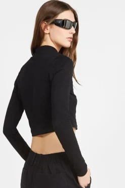 Mini Mock Neck - Top | Noir