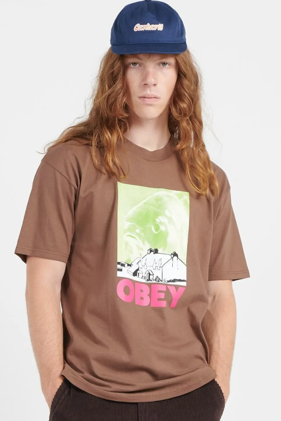 MISERY OVES COM - T-shirt | Marron