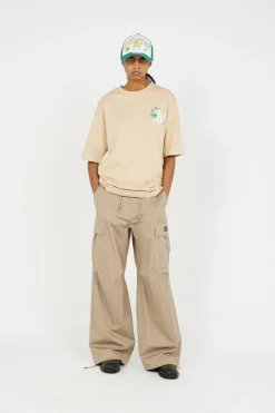 MLB FLORAL GRAPHI - T-shirt | Beige