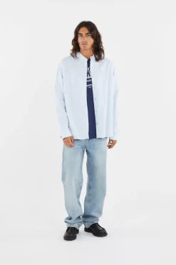 MLB MONOGRAM OVERSHIRT NEYYAN - Chemise | Bleu