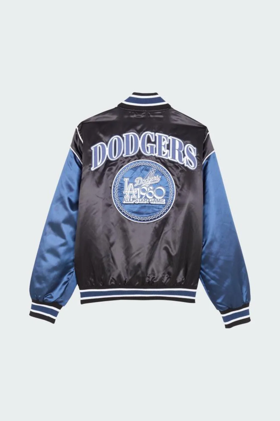 MLB SATIN VARSITY - bomber | Noir