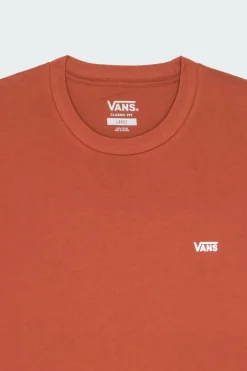 MN LEFT CHEST LOGO T BURNT HENNA - T-shirt | Orange