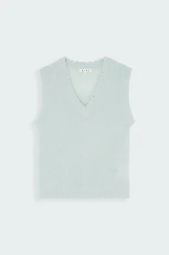 MOHAIR KNITTED - Pull | Bleu